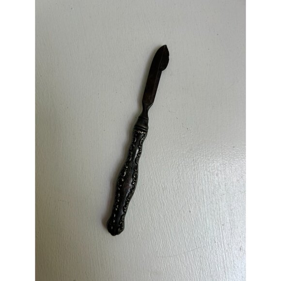 Antique Sterling 925 Signed Tool, Pencil Sharpener? Monogrammed Whiting Manufact - Picture 3 of 9